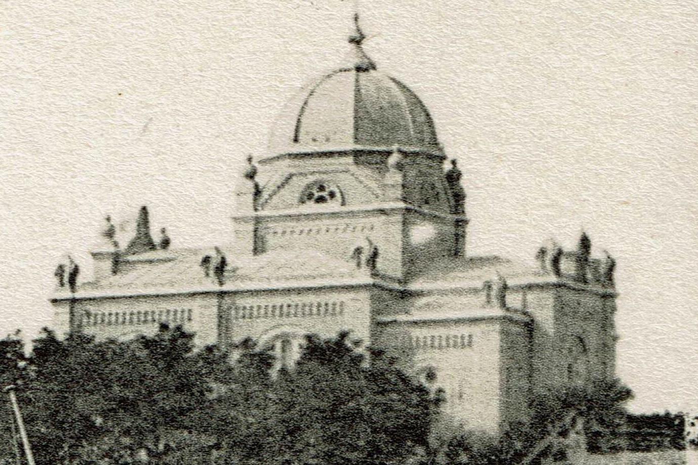 Vukovar synagogue postcard ~1910